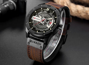 CURREN -Military Sports Watch Leather