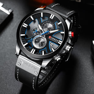CURREN-Leather Wristwatch