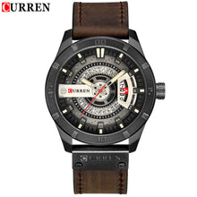 Load image into Gallery viewer, CURREN -Military Sports Watch Leather