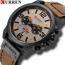 Load image into Gallery viewer, CURREN Leather Military