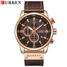 Load image into Gallery viewer, CURREN Rose Gold Sports Chronograph